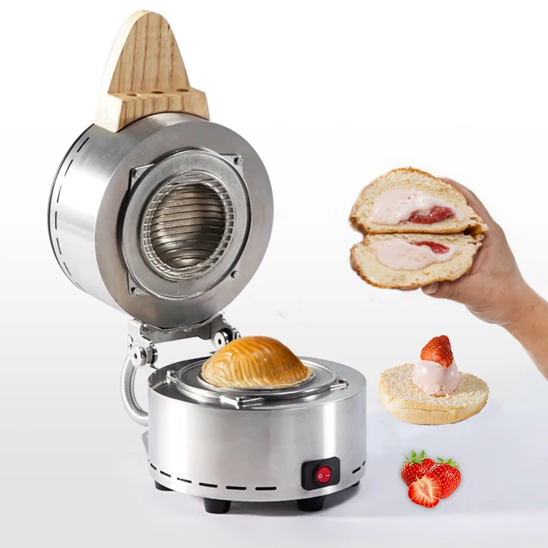 Gelato Panini Press Maker / Ice Cream Sandwich Press Machine Best Sale Great Snack Machine - Image 5