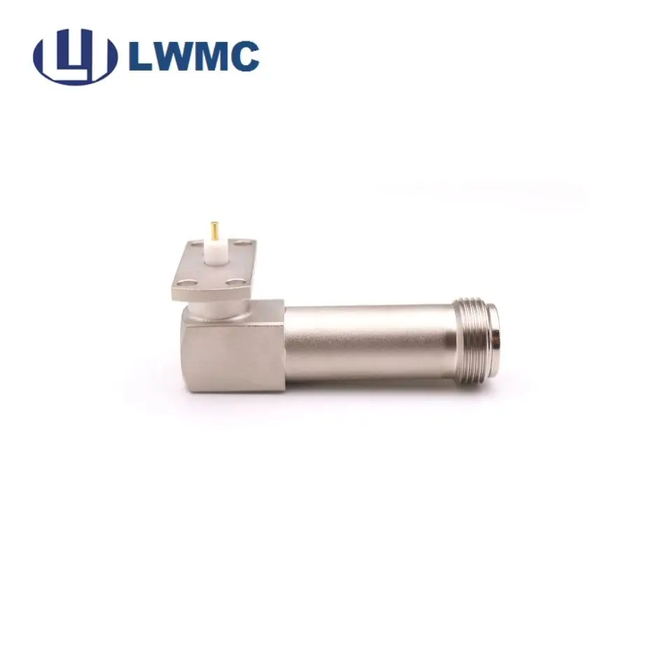 male r a 4 holes flange mounted receptaclerf coaxial  connector-21