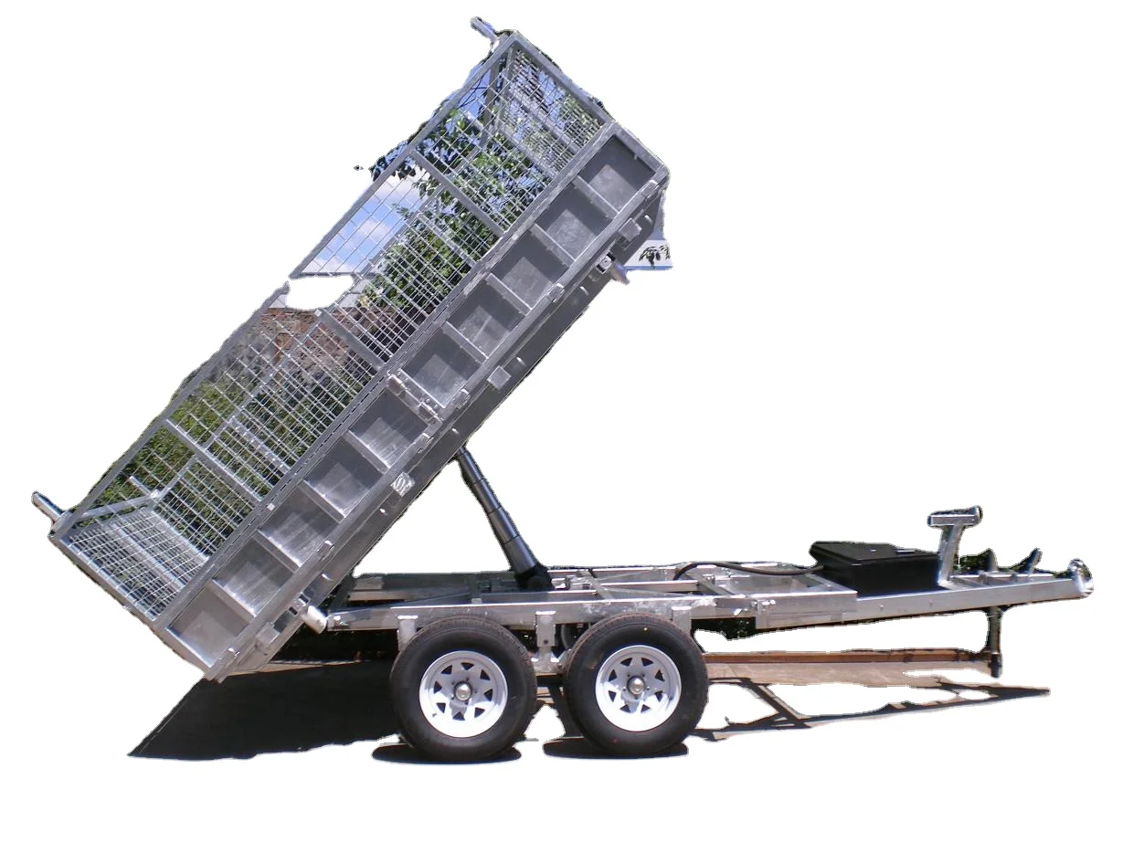 Utility Hydraulic Toolbox Fluid Box Tipping Dump Trailer Buy Tipping