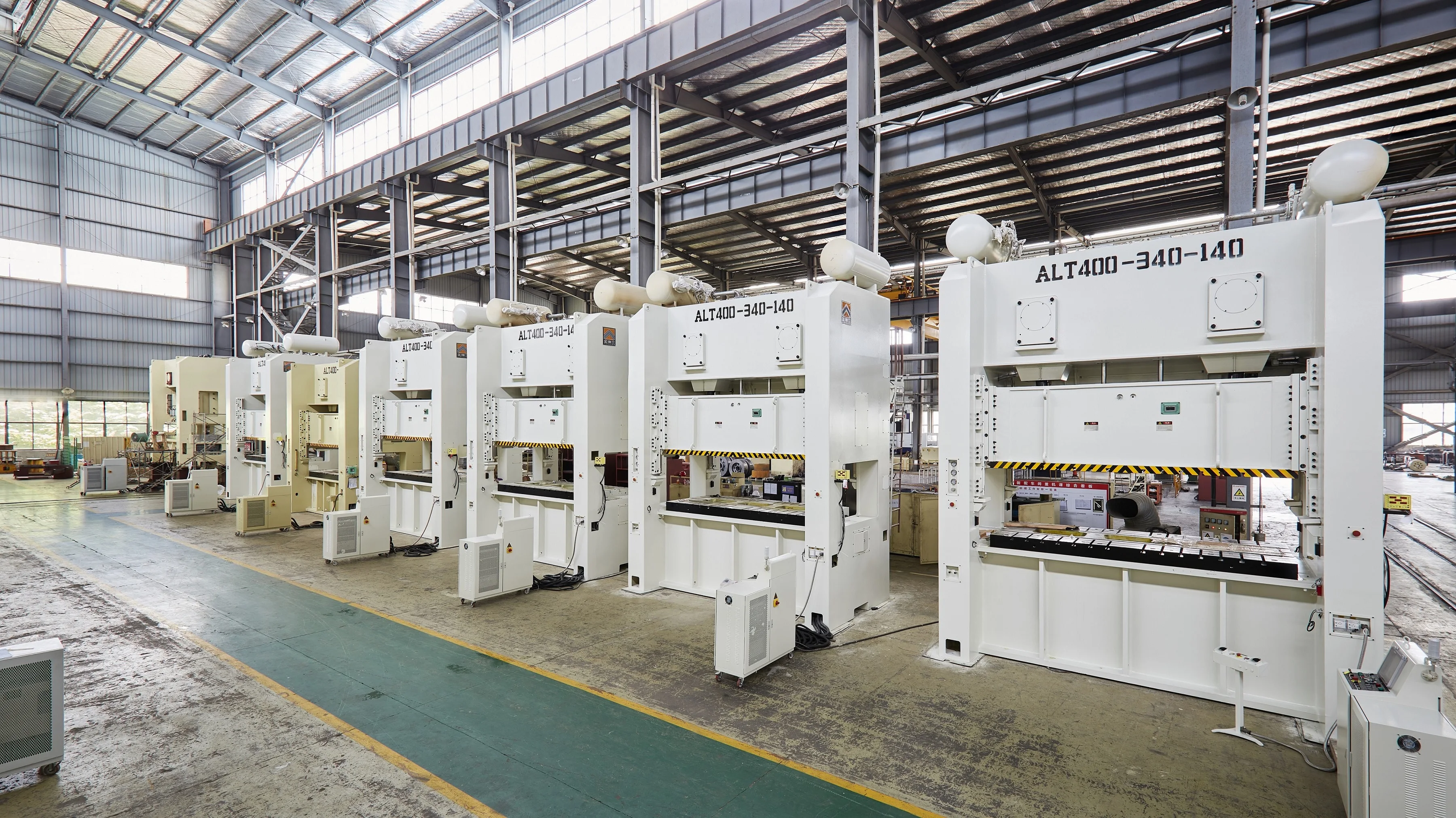 Motor Shell Production Line 400 Ton Power Press with Progressive Mold and Feeder