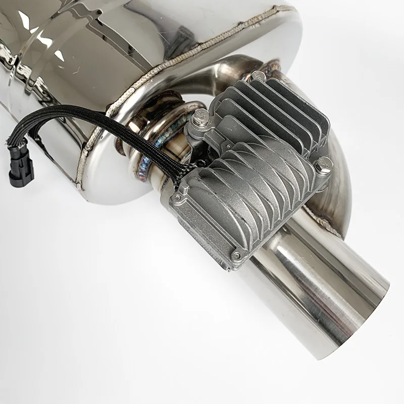 Professional Car Exhaust Muffler Sounds Valve Control By Remote