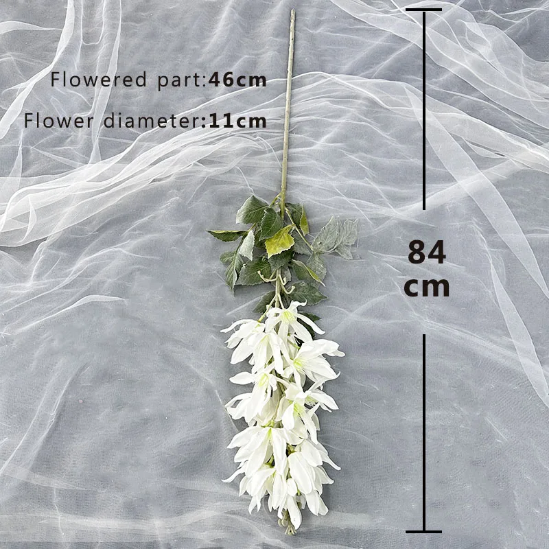 With Popular Discount Meichang Qiansi Orchid Artificial Silk Flower For