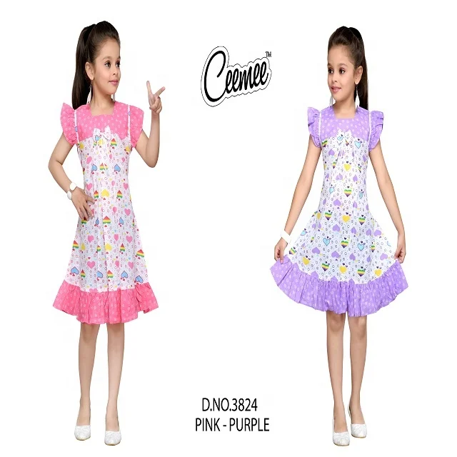 new style cotton frock