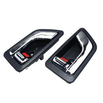 L+R Interior Door Handle Chrome for Hyundai Getz 02-11 – Durable