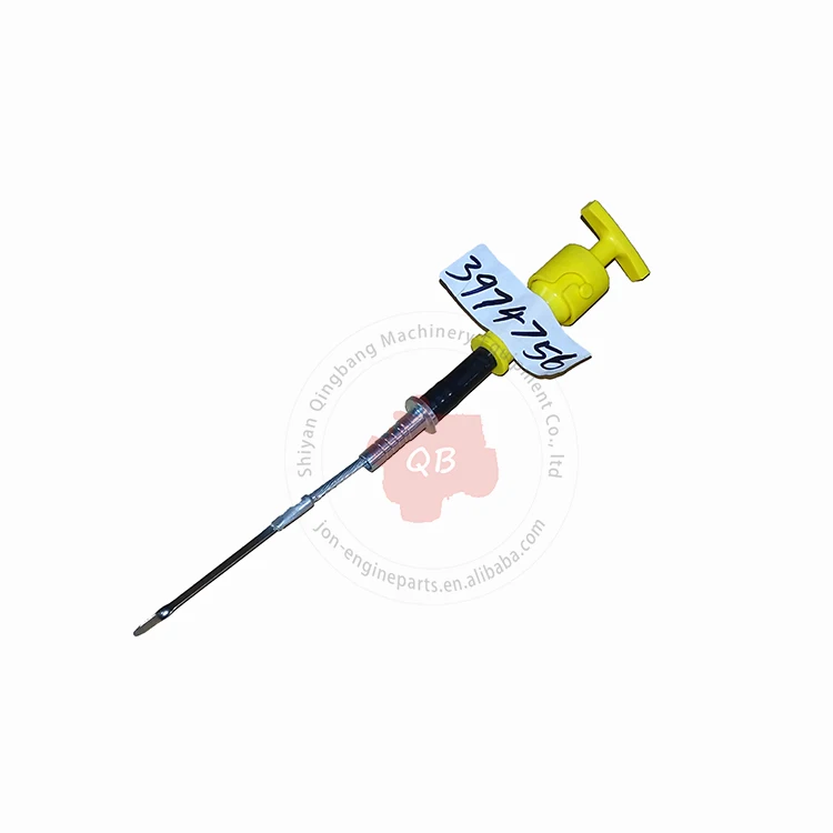 QSB Diesel Engine Spare Parts Cummins Dipstick 3974757 3963443  