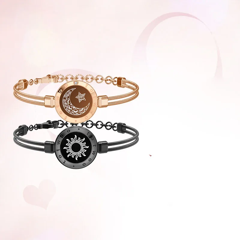 Figaro Chain Bracelets That Let You Feel Touch Sun&moon Figaro