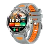 Silver Orange Silicone