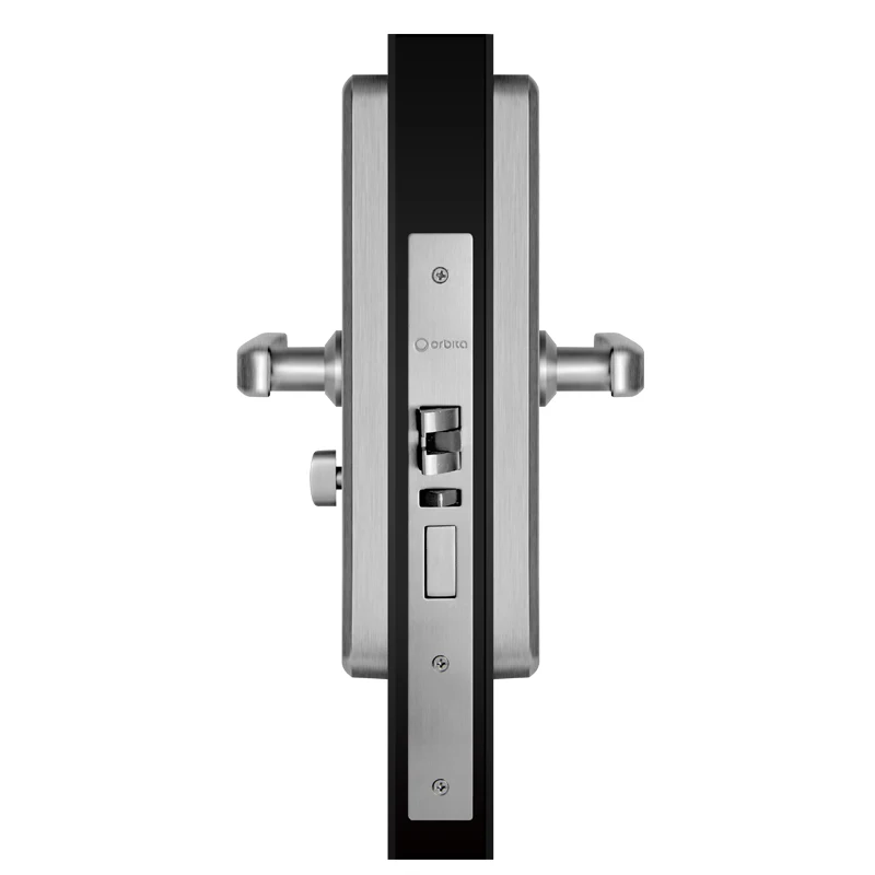 Orbita LCD Display Electronic Key Card Smart Rfid Door Lock Hotel Lock System Passed Fireproof Certificate