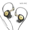 black with mic
