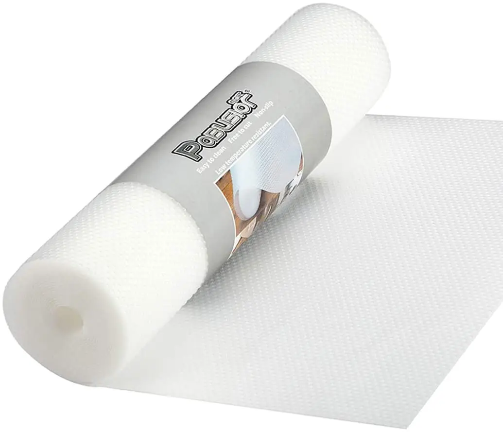 Custom size Bulk Roll Drawer Liner Non-Slip Shelf Liner Non-Adhesive cabinet  liner for protecting drawer,cabinet