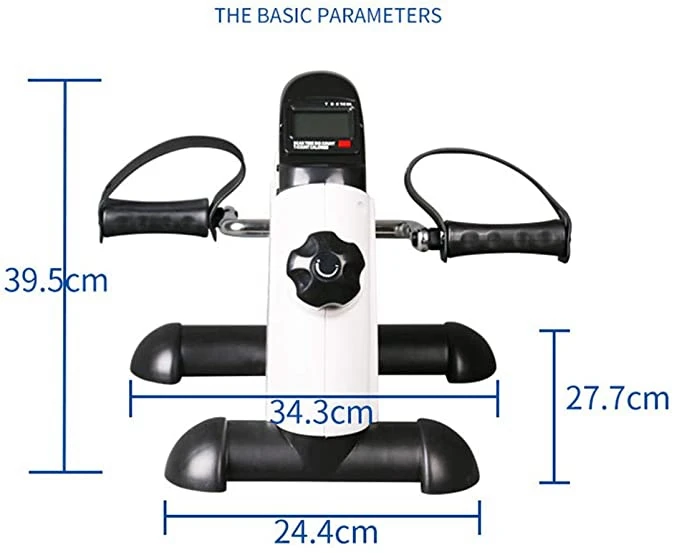 Portable  Leg Pedal Exerciser LCD Display Adjustable Recumbent Stationary Exercise Bike Mini Exercise Pedal Bike for Stroke