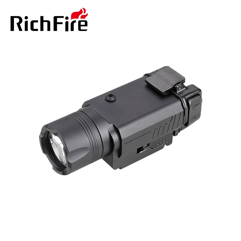 Compact High Power 400 Lumen Green Laser Flashlight Combo With 20mm Card Slot Laser Tactical Flashlight Light