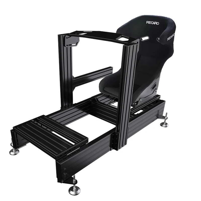 Custom Racing Simulator Cockpit Indoor Home Playhouse Aluminium T6 Extrusion Aluminum Profile Frame Sim Racing Rig Bracket