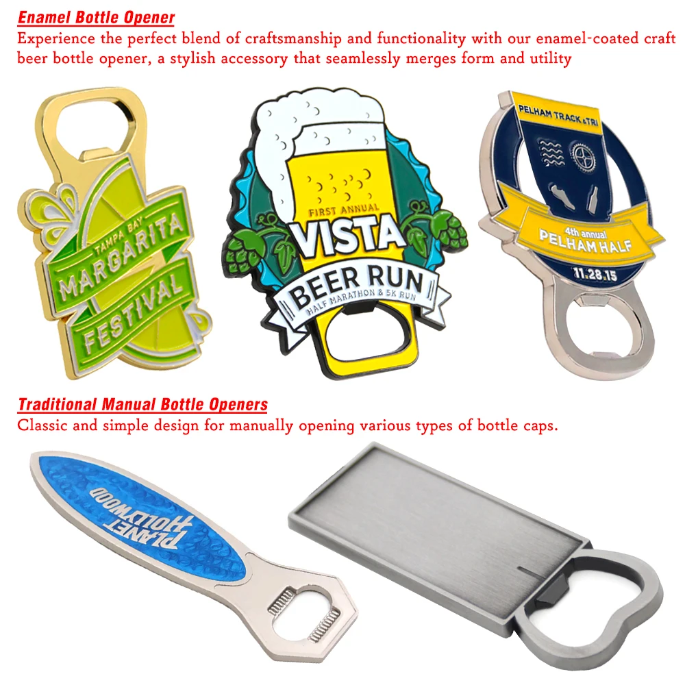 Manufacturer wholesale custom cheap sublimation blank metal stainless steel novelty shape logo keychain beer bottle opener