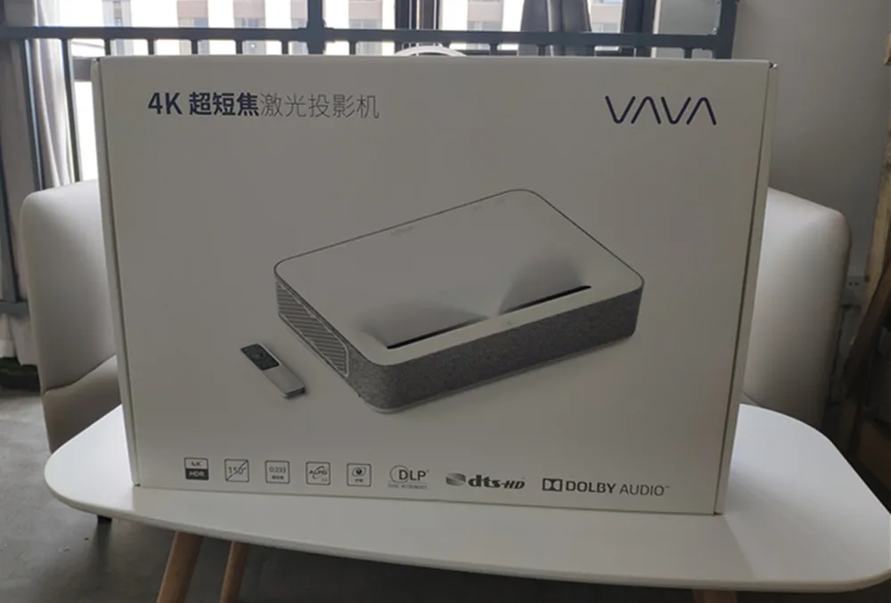 VAVA 4K UST Laser Projector - Ultra Short Throw & Brightness