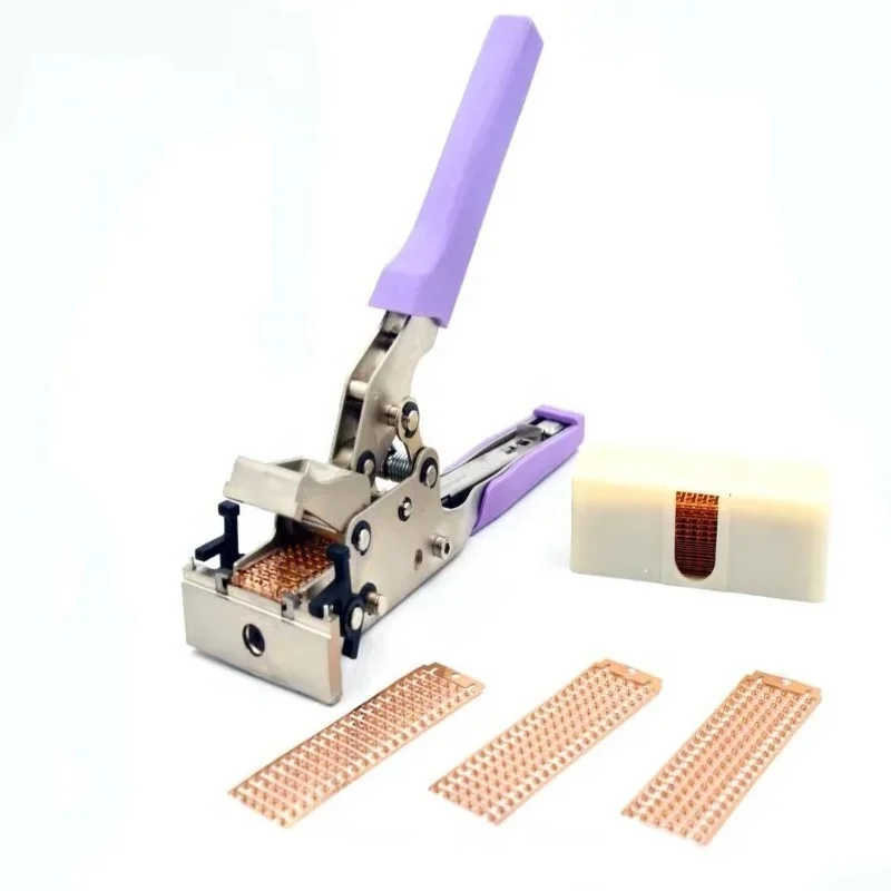 SMT Splice Pliers MTL-80 SMT Brass Buckle Splicing Stainless Steel Increase Material Receiving Speed Frame Splicing Clip Pliers