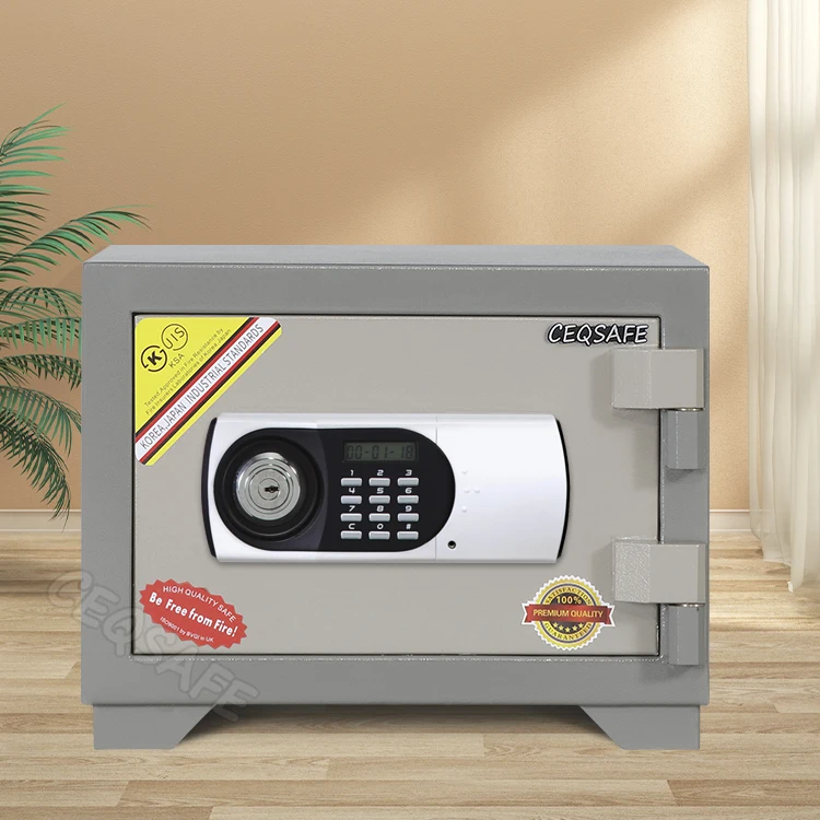 CEQSAFE Mini Money Portable Smart Fireproof Electronic Fingerprint Safe Box Digital Safe factory