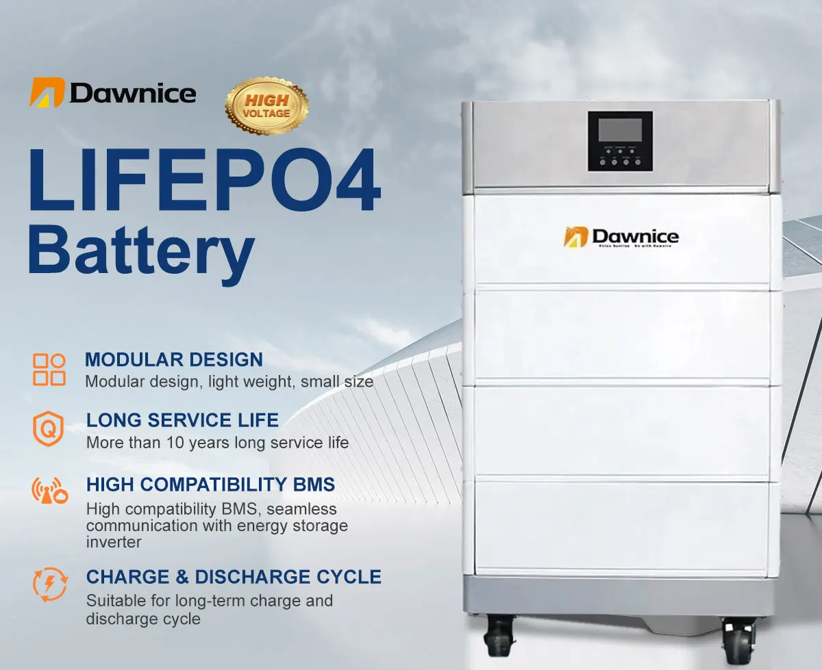 Lifepo4 Lithium Ion Battery - 15kw Energy Storage System