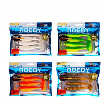 Mermaid T-tail Soft Fish Lure, Universal Freshwater Saltwater Soft Worm Bait for Pond Bass Fishing Tackle – Soft Lure – view 3