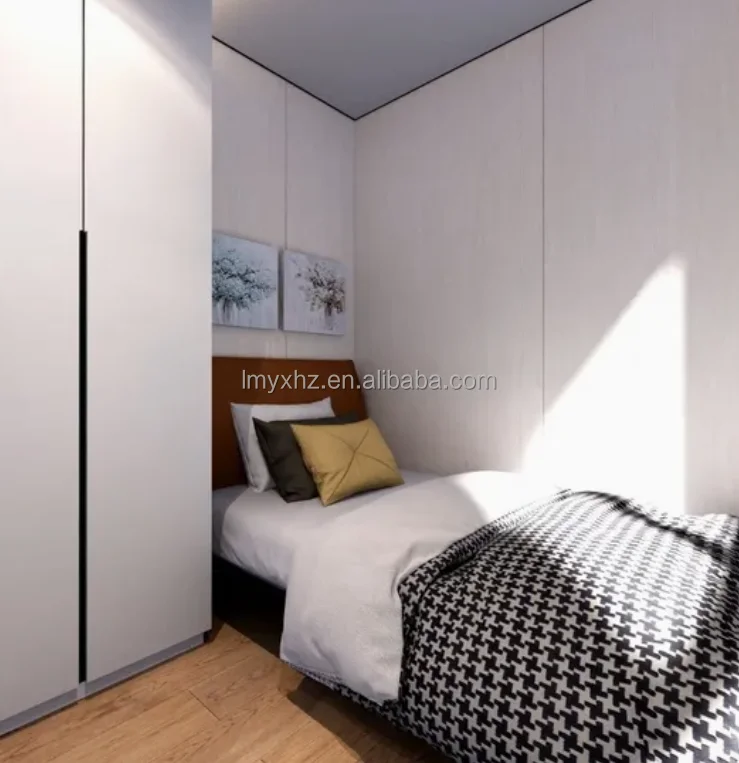 Fast Build Prefab Customized Design Luxury Three Bedrooms Eco-friendly Sandwich Panel Detachable Container House for Villa
