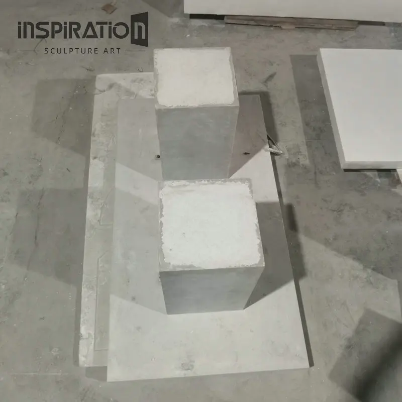 INSpiration Customized GRC Precast Outdoor Patio Table Concrete Picnic Tables