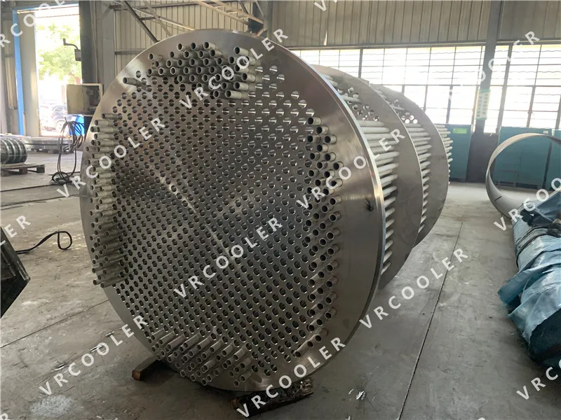 Tube And Shell Type Heat Exchanger Condenser Carbon Steel Asme Shell ...