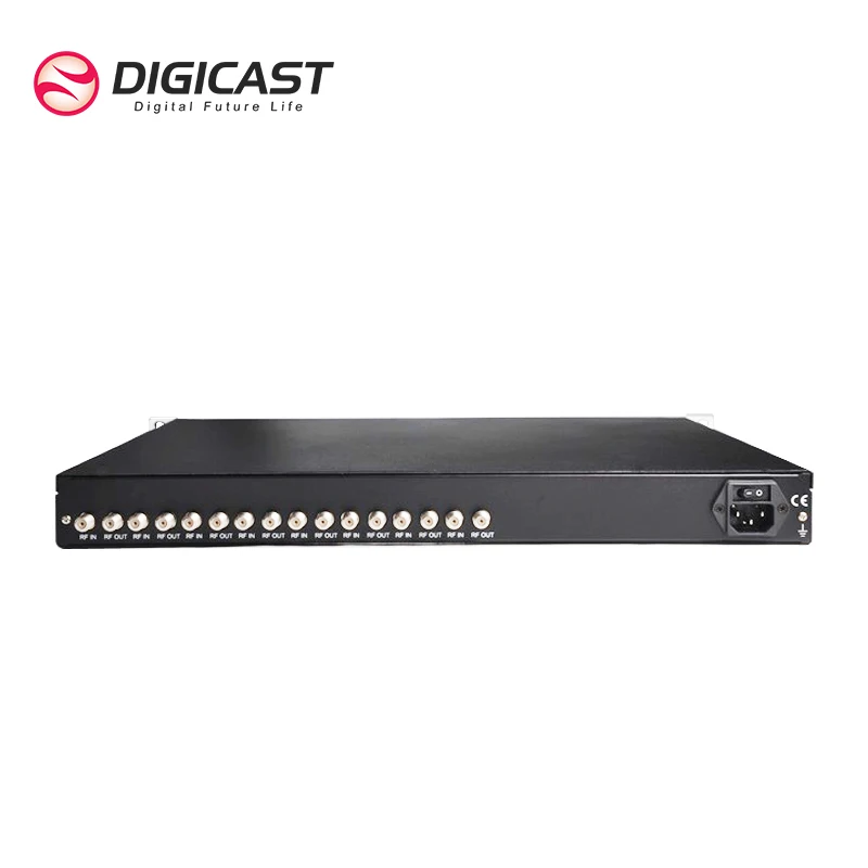 Fta Transmodulator 16 24 Channels Digital Rf Dvbss2 To Dvbt Digital ...