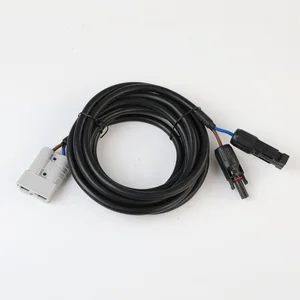 3M 8OD 2.5MM Copper 50A Power Plug to MC Connector Solar Power Extension Cable