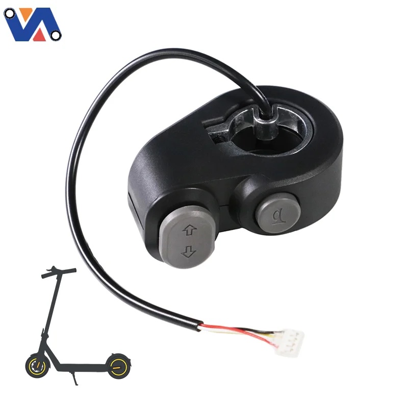 Nouvelle image, nouvelle arrivée : pièces détachées pour trottinette, klaxon et interrupteur de clignotant d'origine pour trottinette électrique MaxG2, pièces de rechange