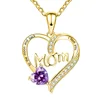 Golden purple diamond