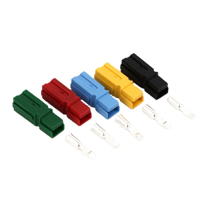 Anderson Style 15a/30a/75a/120a 600v Unipolar Power Battery Connector Single 1pole Pa45 Terminal High Current Connector Plug