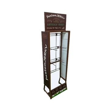 Beef Jerky Flooring Hook Metal Store Display Stand Rack For Hanging ...