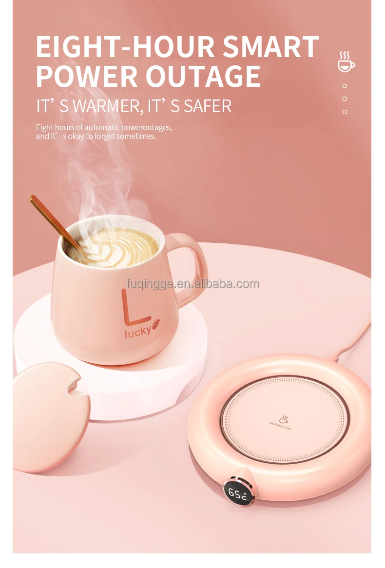Coffee Tea Cup Warmer Desktop 55 65 75 Degree Constant Temperature Cup