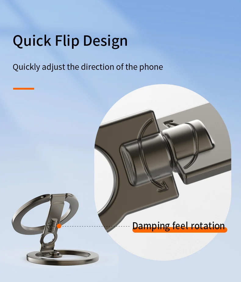 Bendable Magnetic Smartphone Stand Adjustable Height Waterproof Anti Corrosion Desk Holder for Office Home