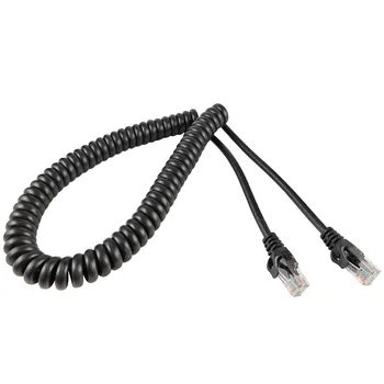 RJ45 Crystal Head Injection-Molded Spring Wire Computer Network Cable Machine Equipment Excellent Signal Transmission Connectors