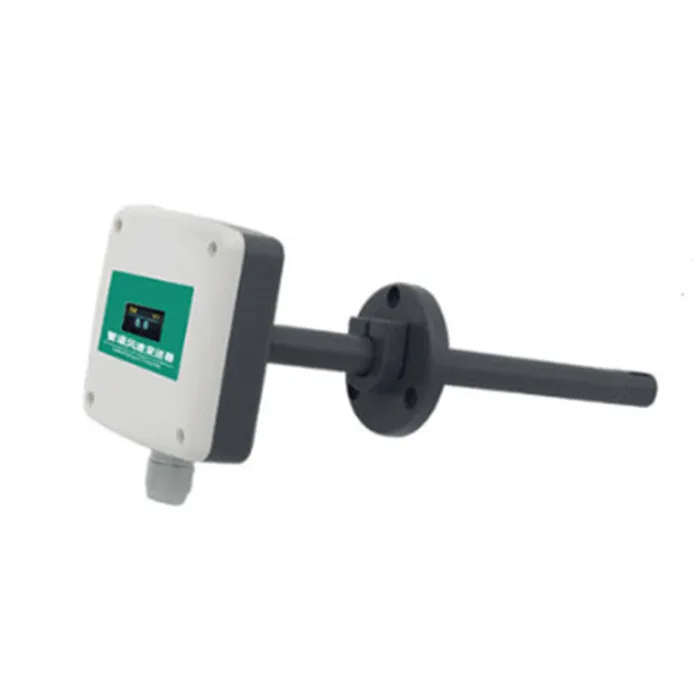 Air Flow Sensor Velocity Transmitter Air Flow Velocity Meter Duct Wind Speed Sensor