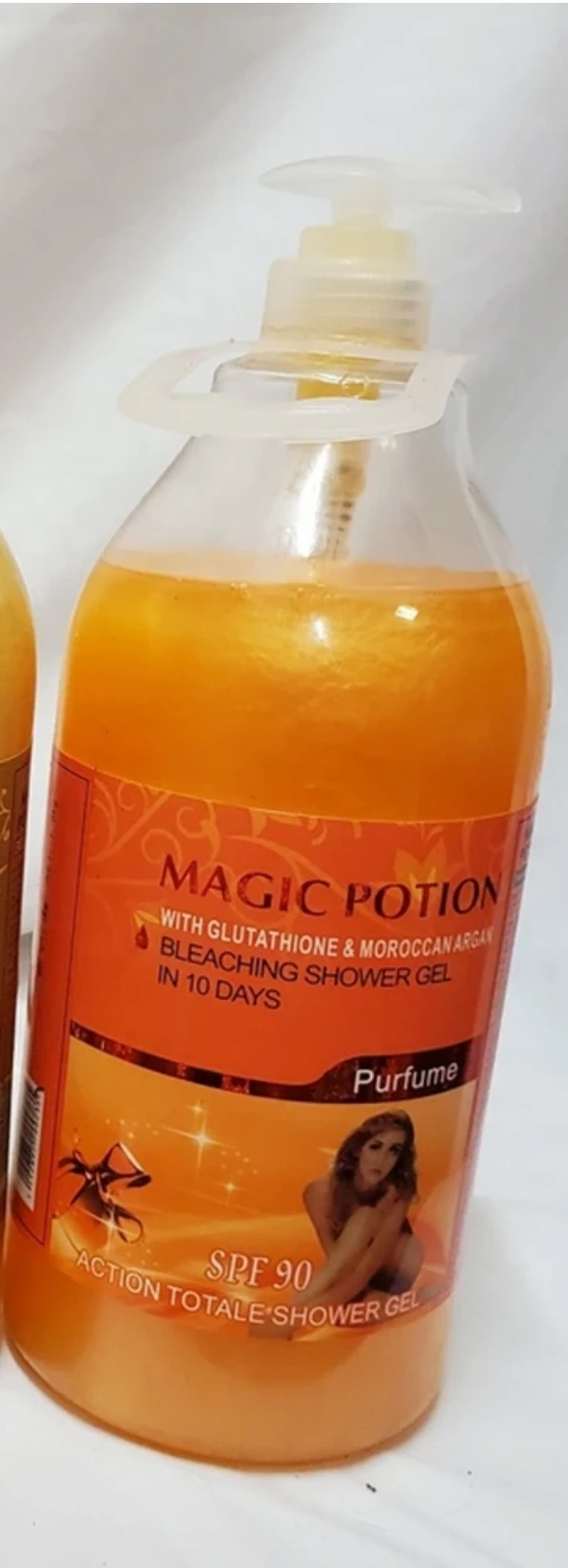 Magic Potion Whitening Bleaching Shower Gel Douche Kojic Acid Gluta