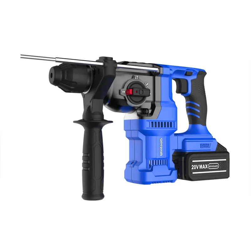 Wintools 18V Li-ion Brushless 26mm Rotary Hammer cordless with 4000MAH battery