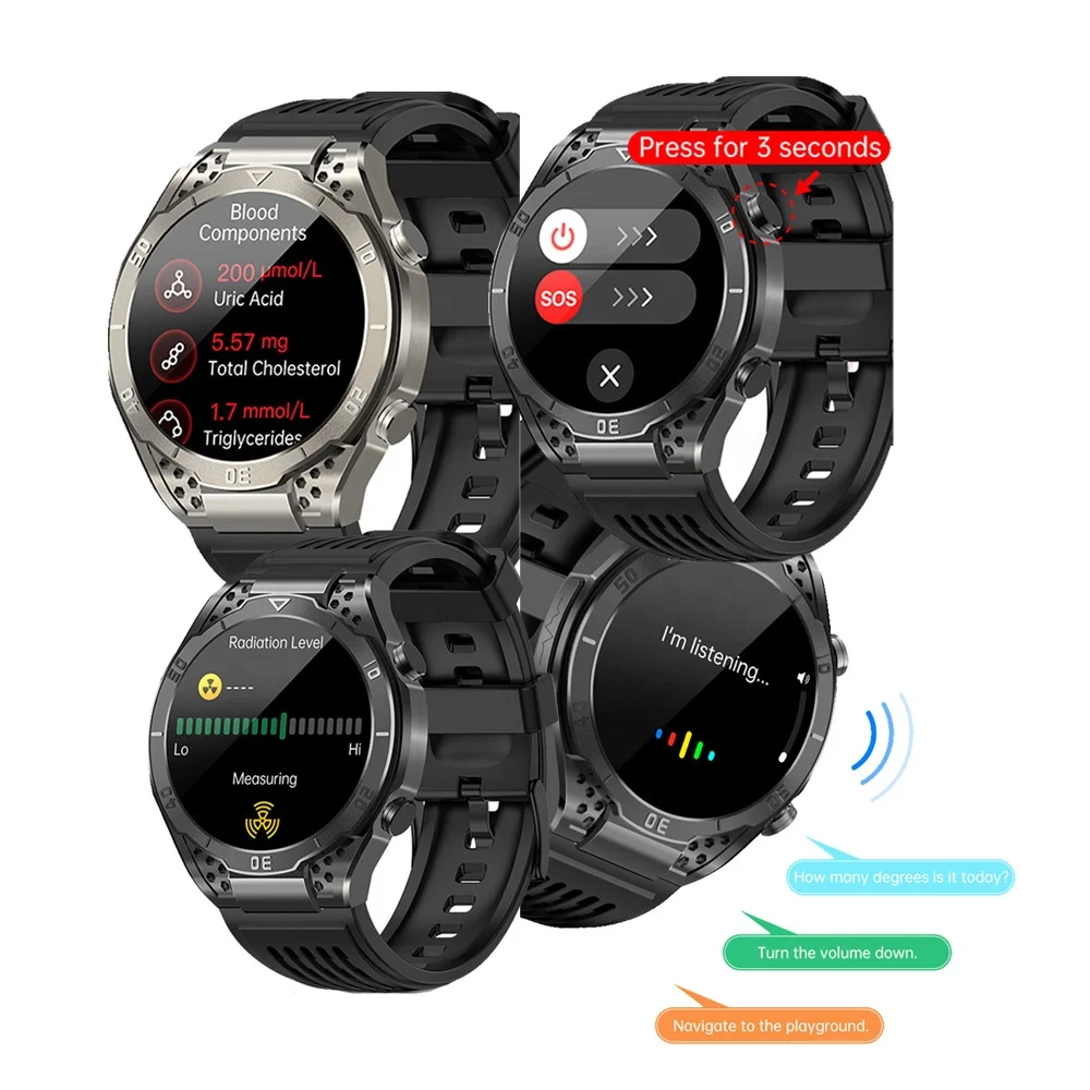 Smartwatch AMOLED Smart Wrist Watch Call Storage Touch Lcd Color Screen Oled Display Ip68 Waterproof Smart Watch