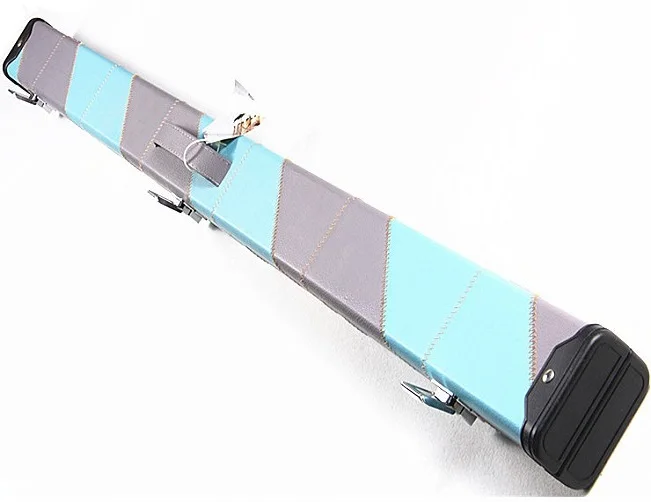 Лидер продаж кожаный кейс для бильярдного кия в стиле пэчворк из 3/4 деталей деревянные