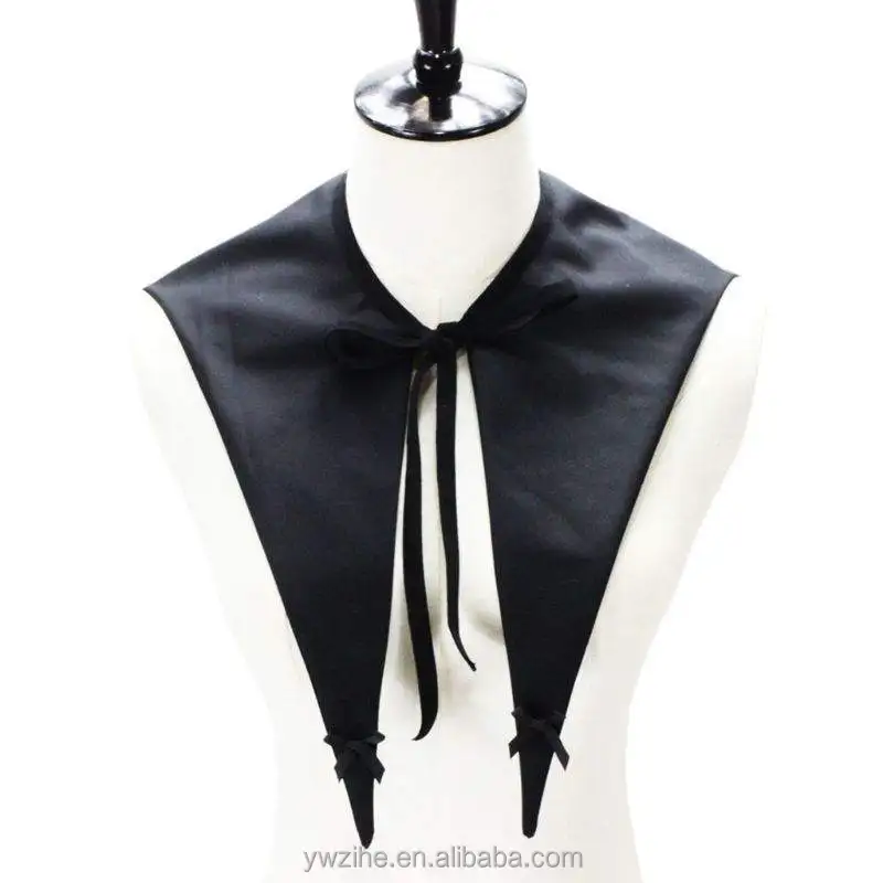 Vintage Gothic Women Detachable Black 