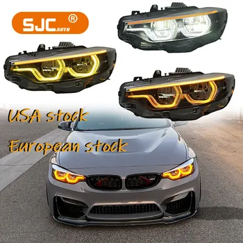 SJC V2 Ikon Headlight for BMW 4 Series F32 M4 F82 Triple Color