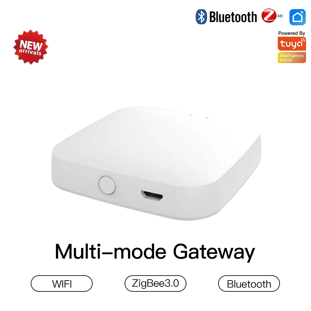 Wired Zigbee Hub Gateway 3.0 Tuya Alexa Acho Google Home - China