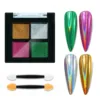 Solid 4 color magic mirror powder