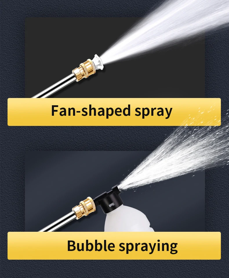 Car Washing Machine Water Spray Gun Car Wash Wireless Lithium Battery