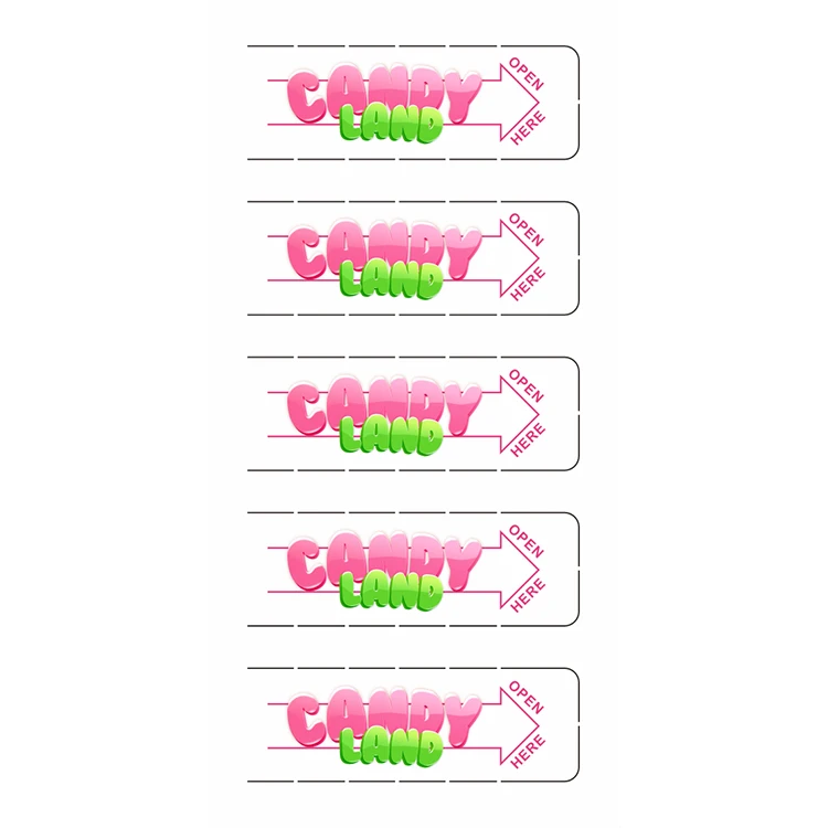 Factory Price Custom Print Pull Tab Card 1-5 Window Break Open Pull Tab ...