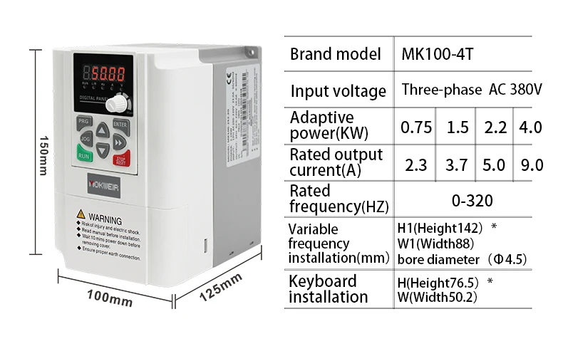 Speed Controllers Regulators, 110v, 0.75kw, 1.5kw, 2.2kw - detail 14