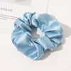 18-Scrunchie effetto seta-Azzurro cielo