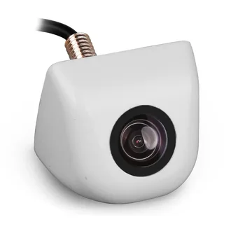 New Trend Korean-style White fisheye wide angle AHD reverse camera 1080P HD night vision dustproof parking line rear cameras