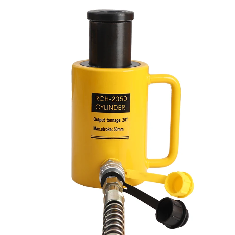 20T 160Mm Hub Hohlzylinder Hydraulikzylinder Hohlkolbenzylinder Kolbenweg Jack Hohl Single Acting Hydraulic Ram Cylinder Einzelwirkender Arbeitshub